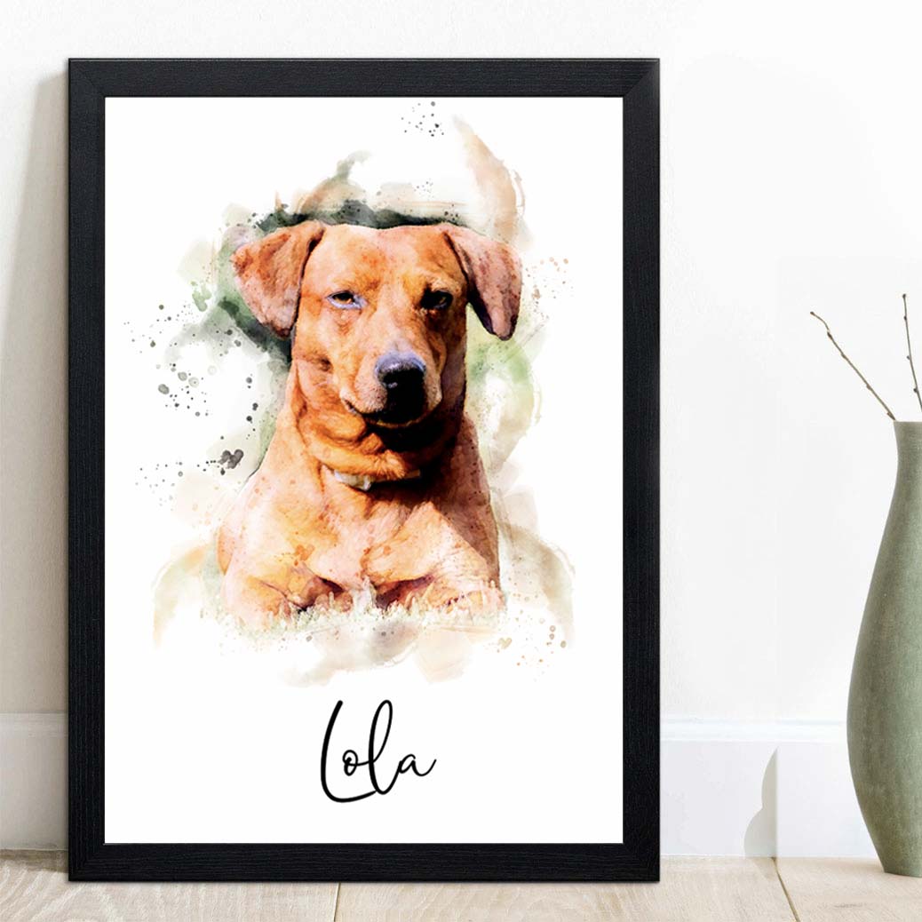Watercolour Pet Portraits