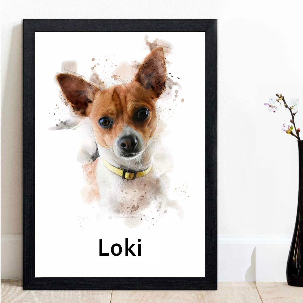 Watercolour Pet Portraits