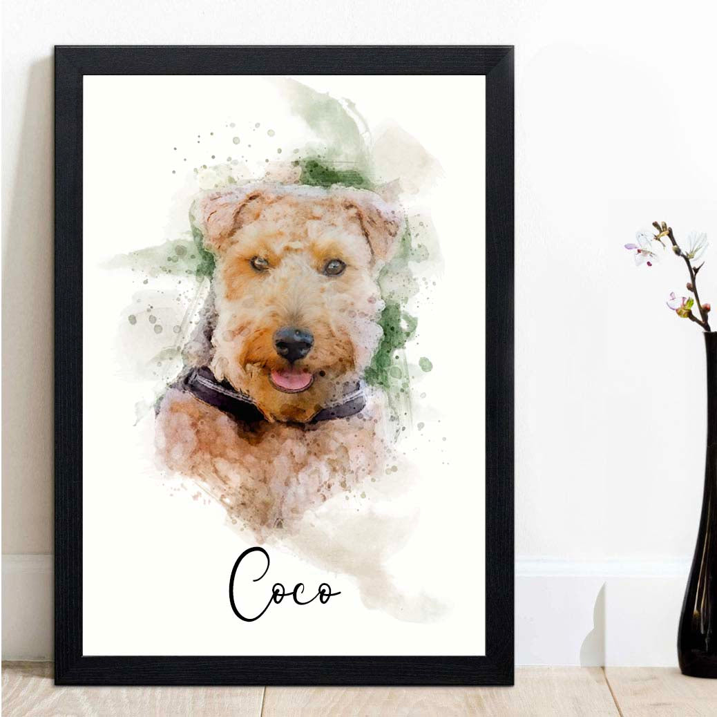 Watercolour Pet Portraits